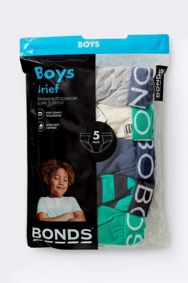 Boys Brief 5 Pack