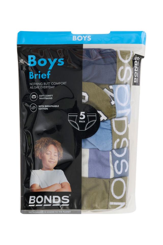 Boys Brief 5 Pack