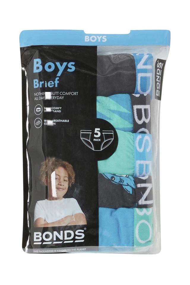 Boys Brief 5 Pack
