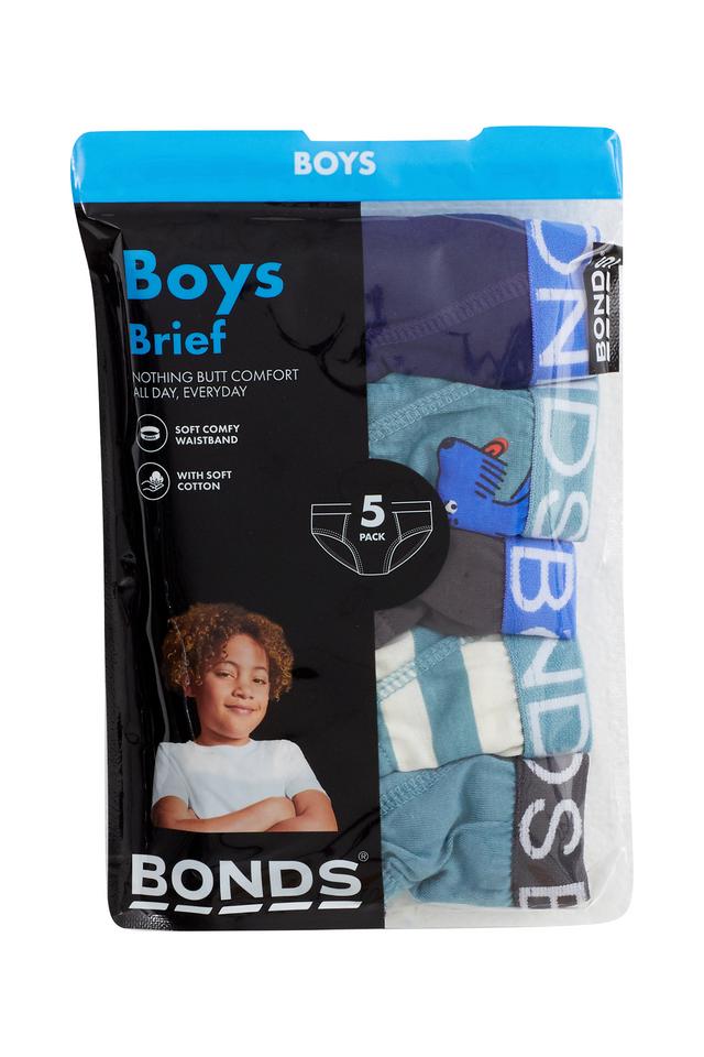 Boys Brief 5 Pack