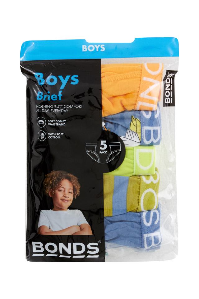 Boys Brief 5 Pack