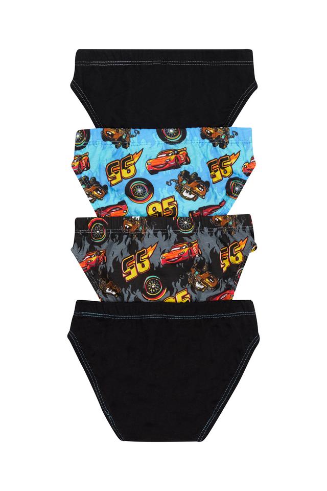 Boys Cars Brief 4 Pack