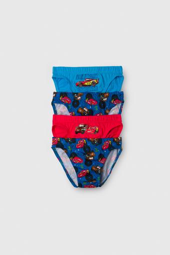Boys Cars Brief 4 Pack (ASSORTED 24)