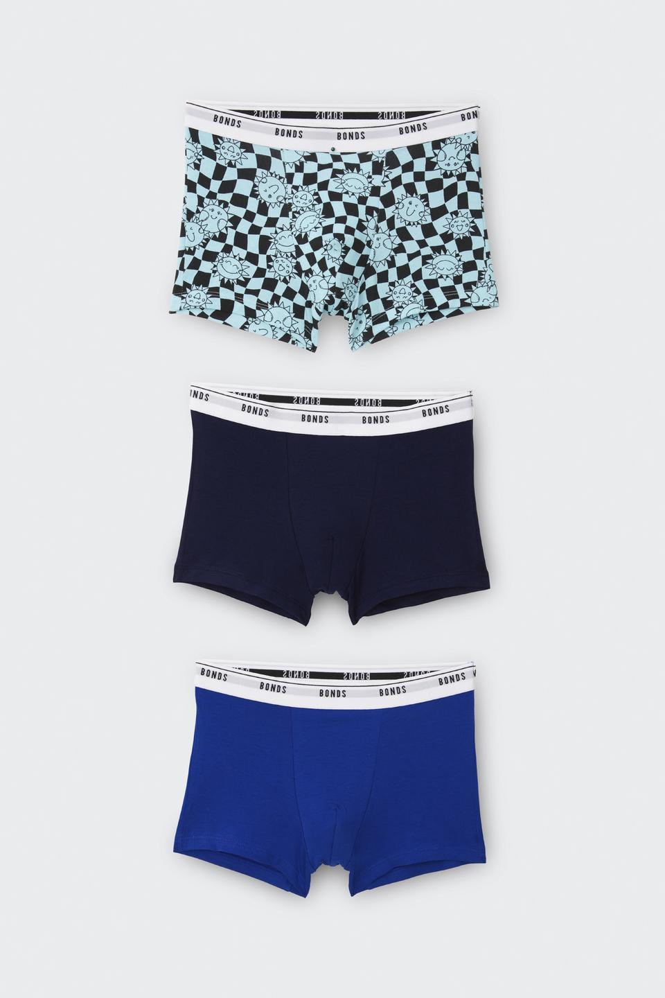 Boys Hipster Trunk 3 Pack