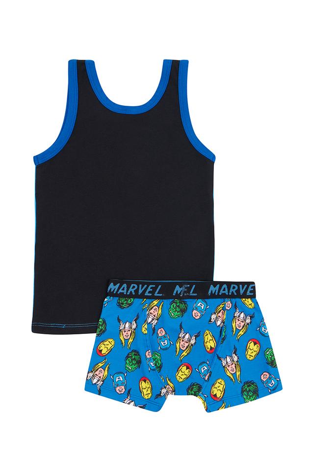 Boys Marvel Comics Singlet & Trunk Set
