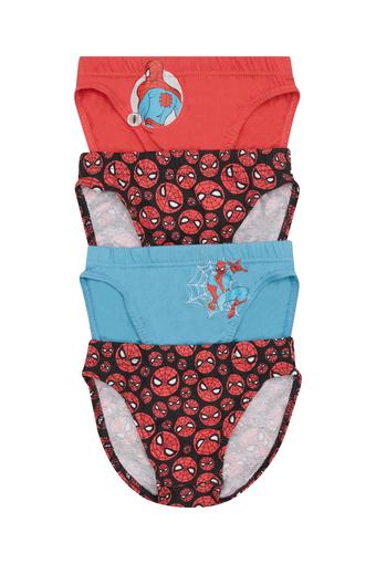 Boys Spiderman Brief 4 Pack (Spiderman)