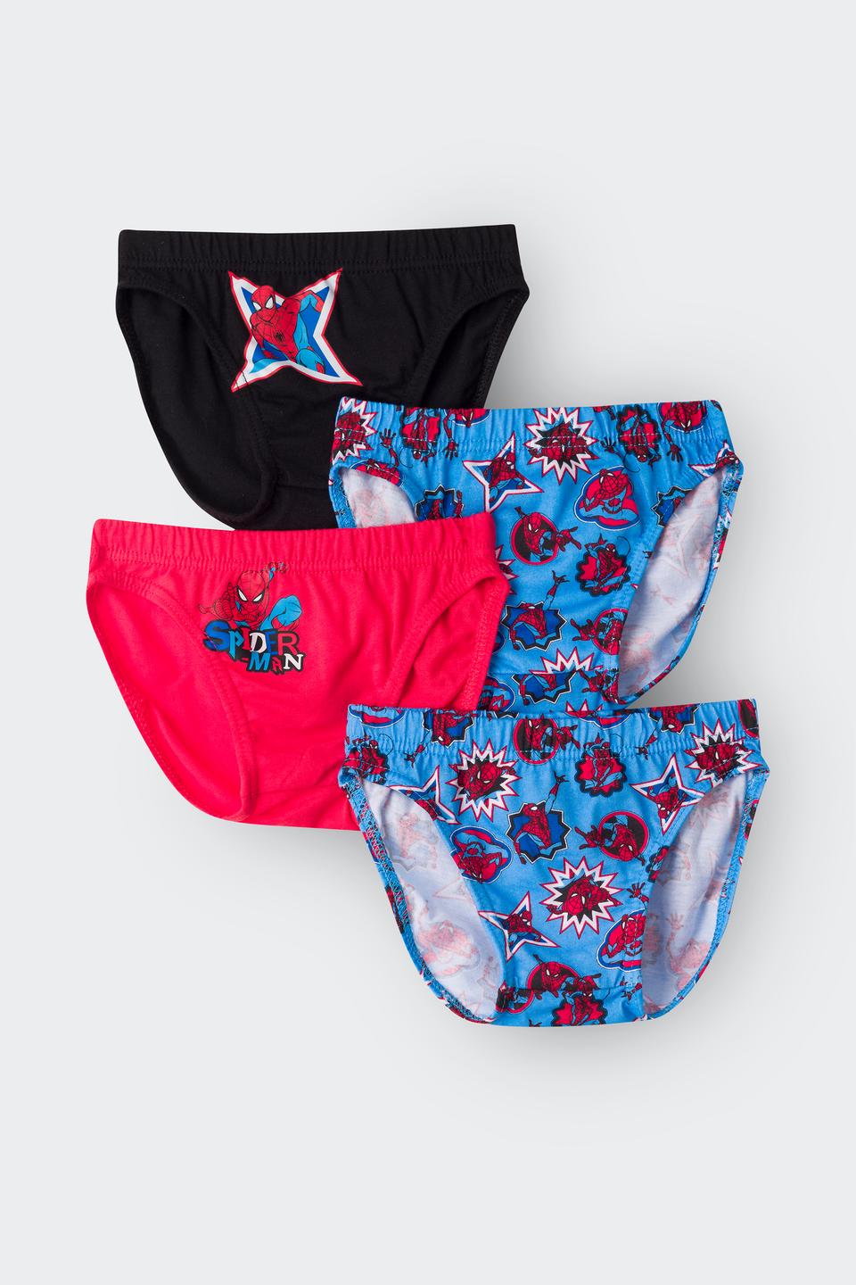 Boys Spiderman Brief 4 Pack
