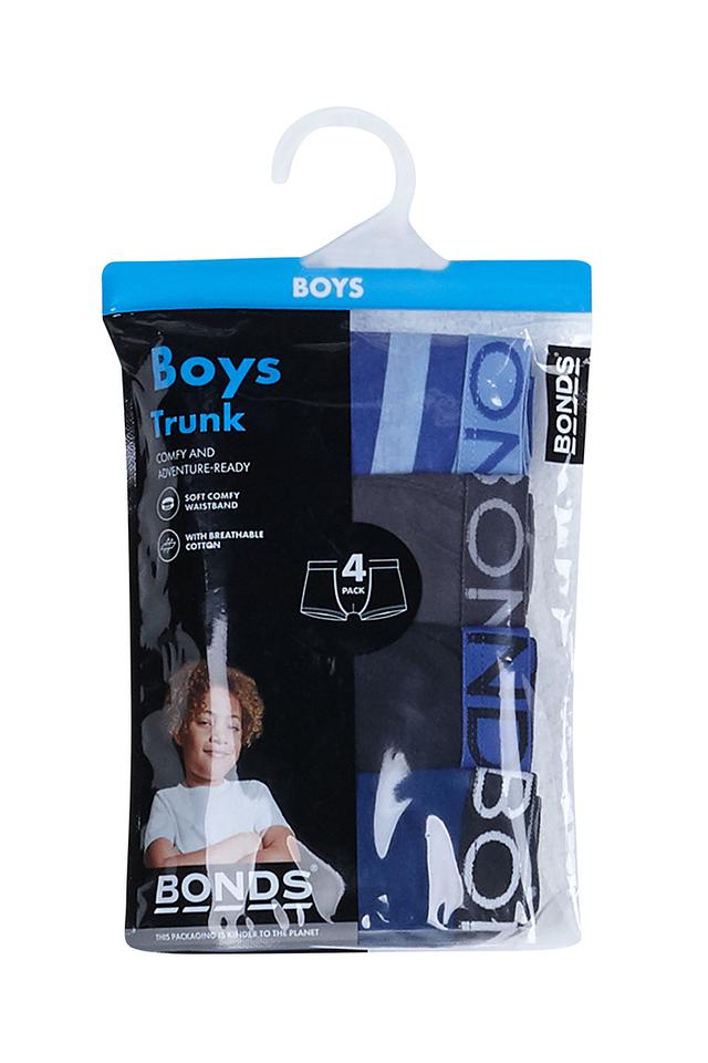 Boys Trunk 4 Pack
