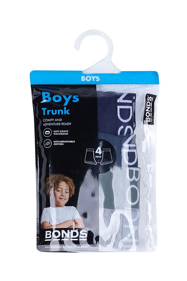 Boys Trunk 4 Pack