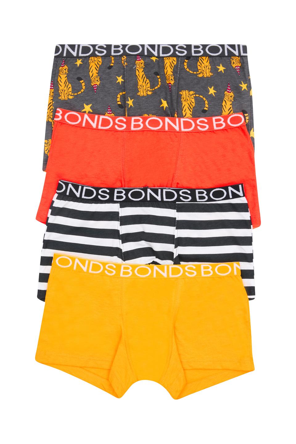 Boys Trunk 4 Pack