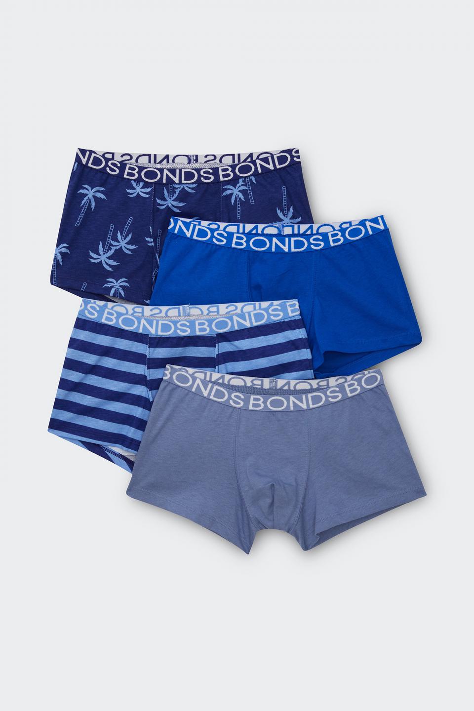 Boys Trunk 4 Pack