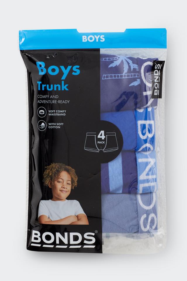 Boys Trunk 4 Pack