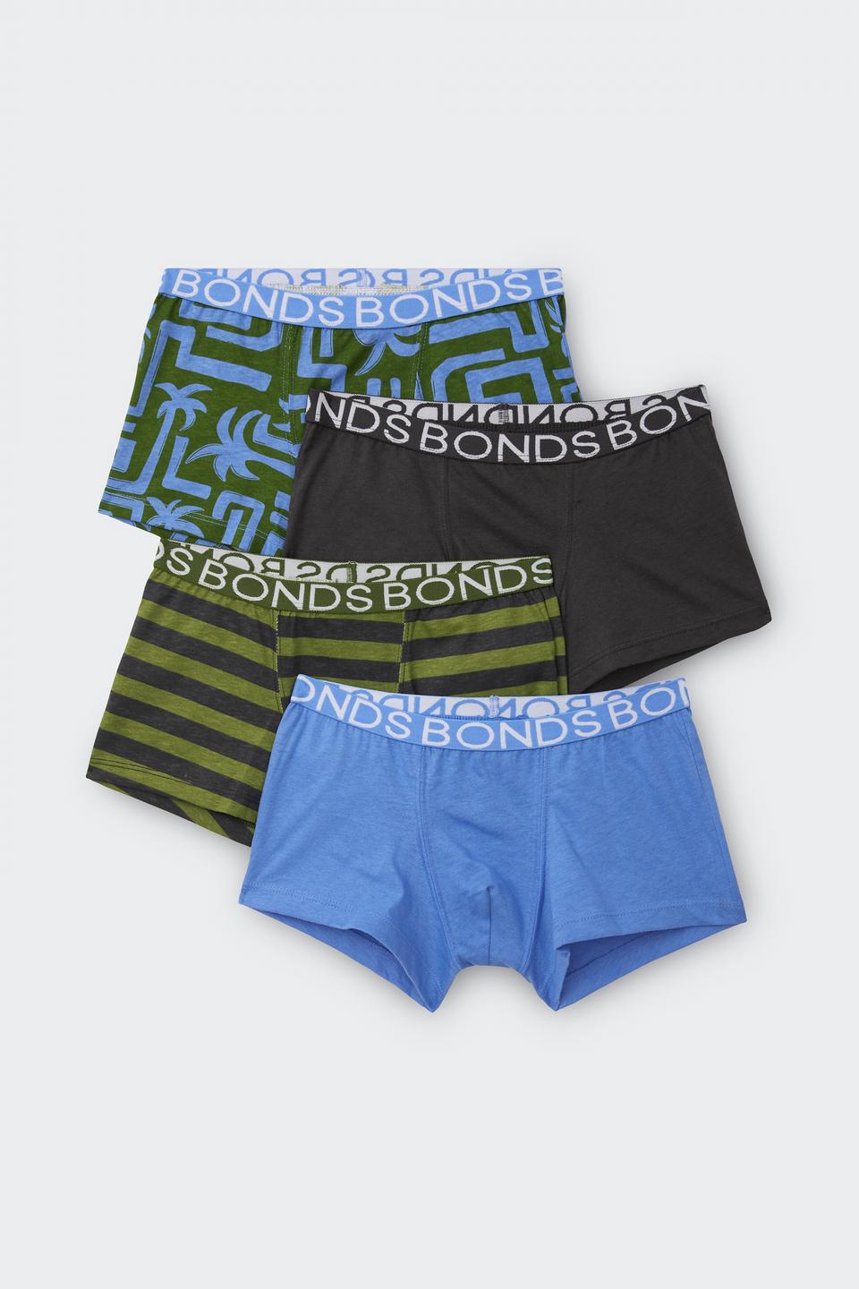 Boys Trunk 4 Pack