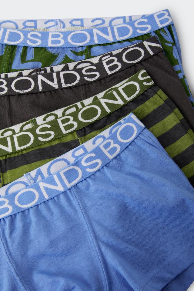 Boys Trunk 4 Pack