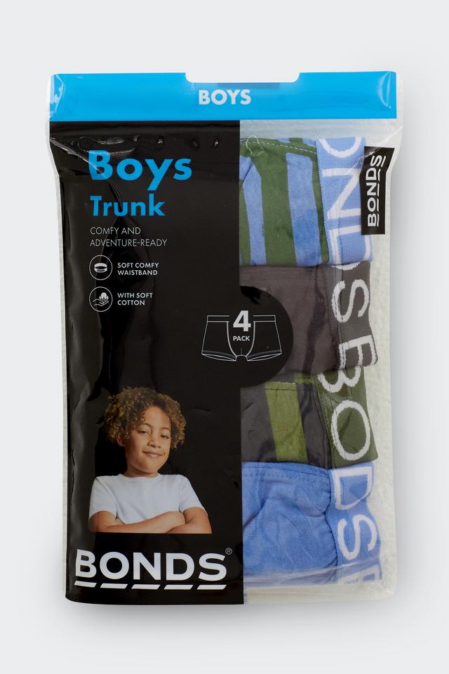 Boys Trunk 4 Pack