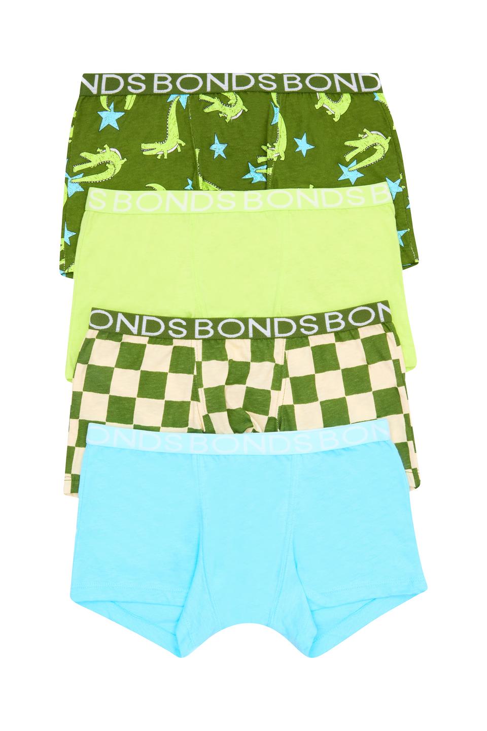 Boys Trunk 4 Pack