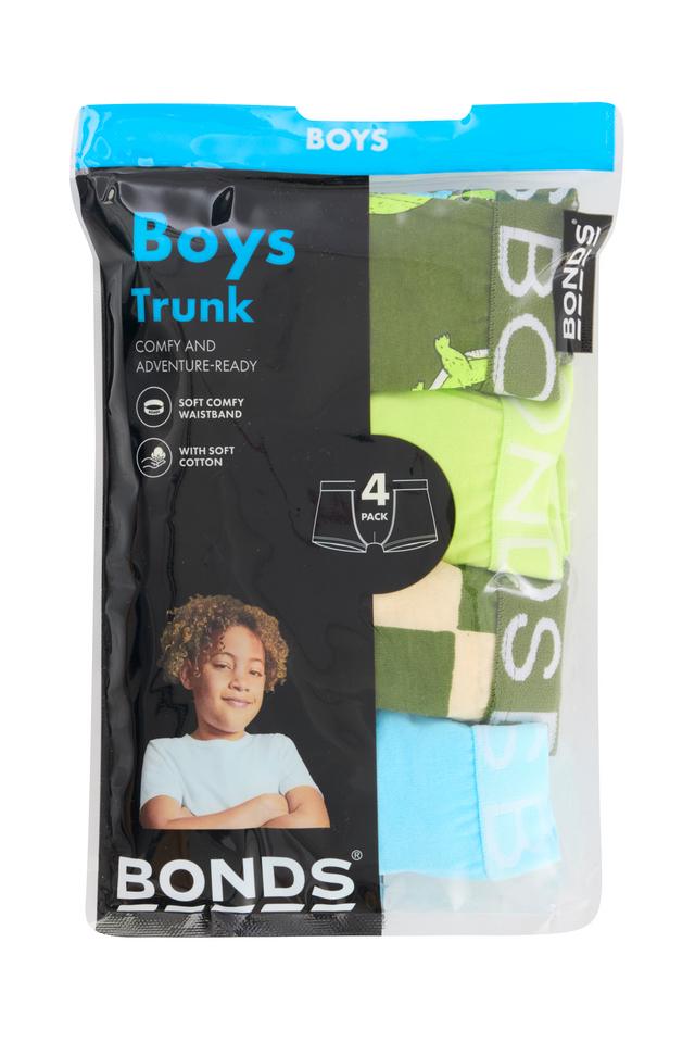 Boys Trunk 4 Pack