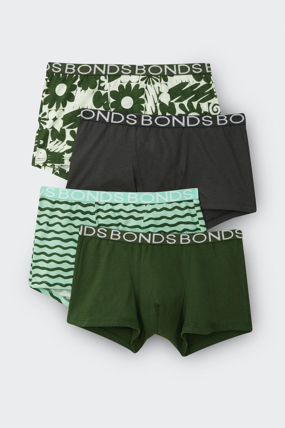 Boys Trunk 4 Pack