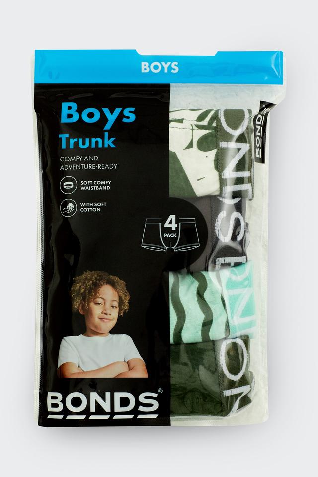 Boys Trunk 4 Pack