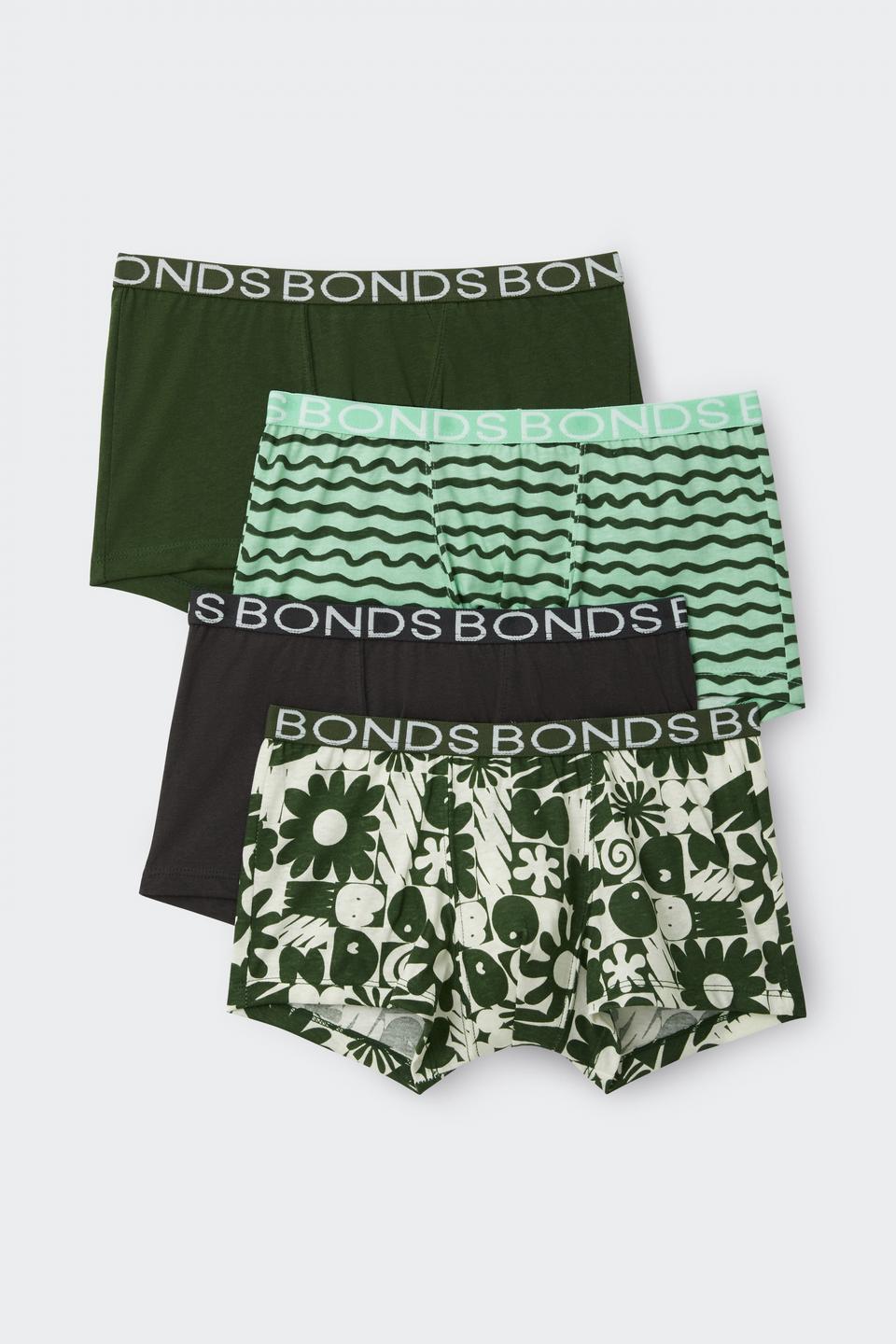 Boys Trunk 4 Pack