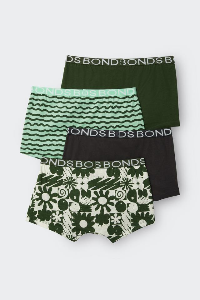 Boys Trunk 4 Pack