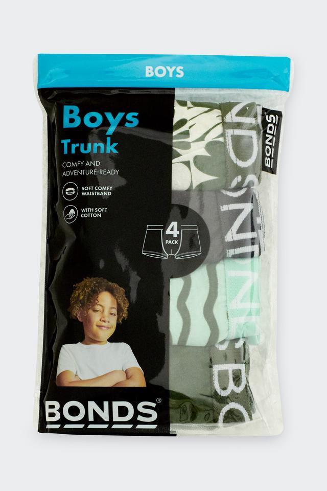 Boys Trunk 4 Pack
