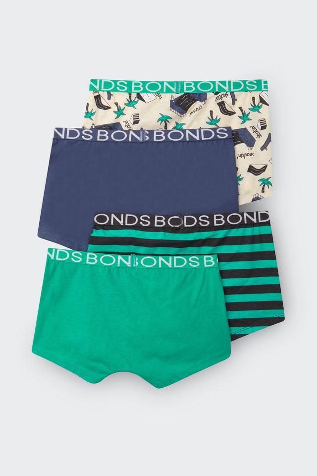Boys Trunk 4 Pack