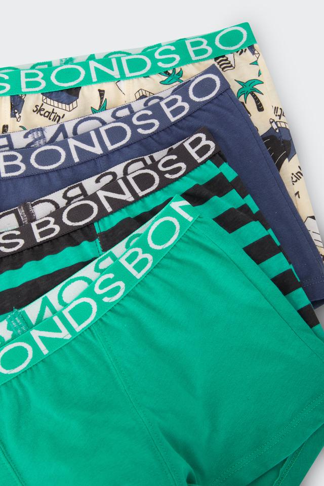 Boys Trunk 4 Pack
