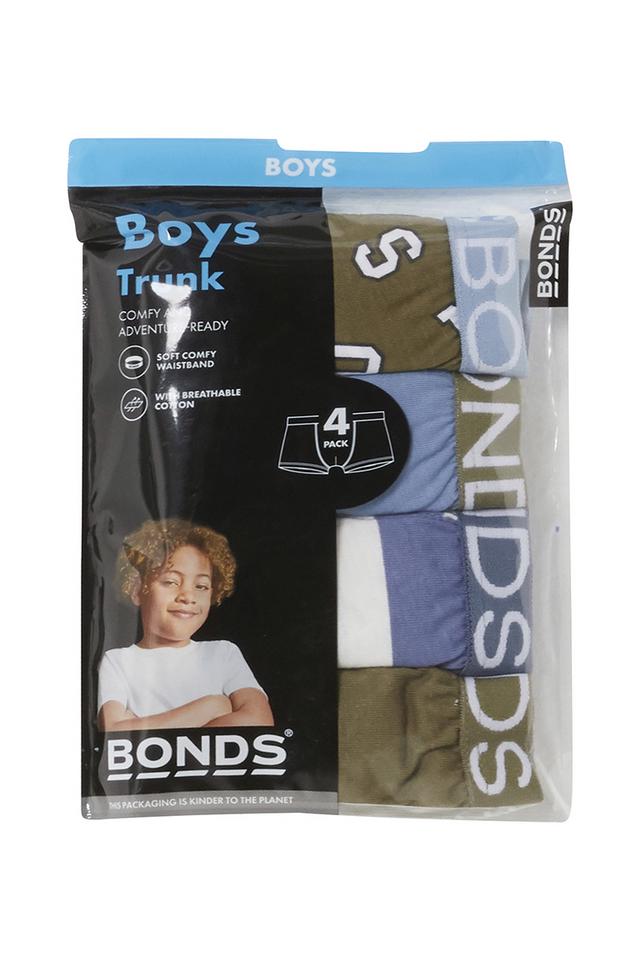 Boys Trunk 4 Pack