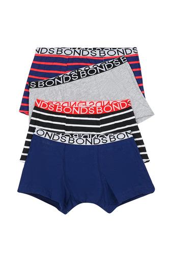 Boys Trunk 4 Pack (Blue/Red)