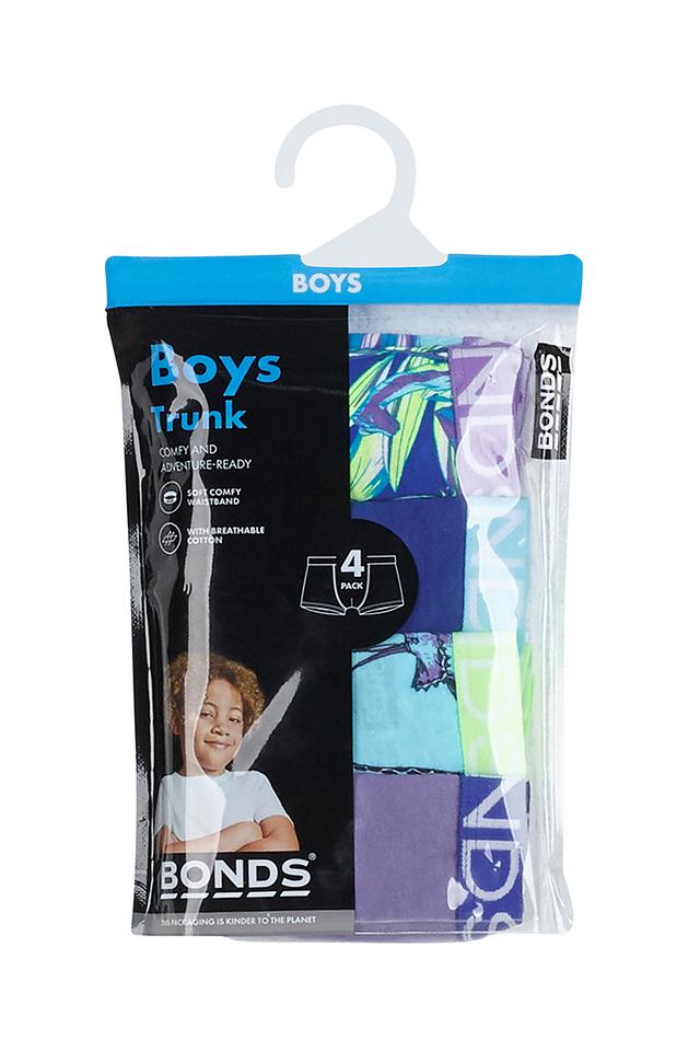 Boys Trunk 4 Pack