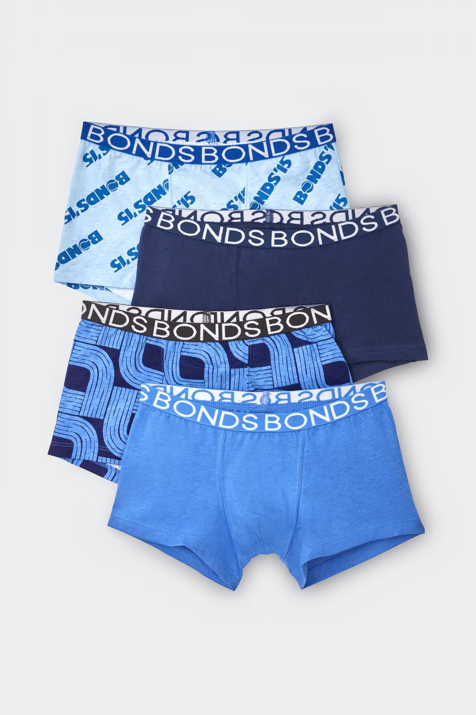 Boys Trunk 4 Pack