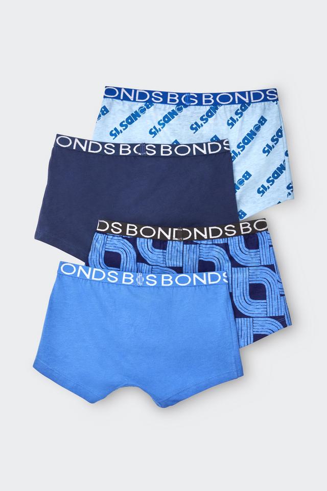 Boys Trunk 4 Pack