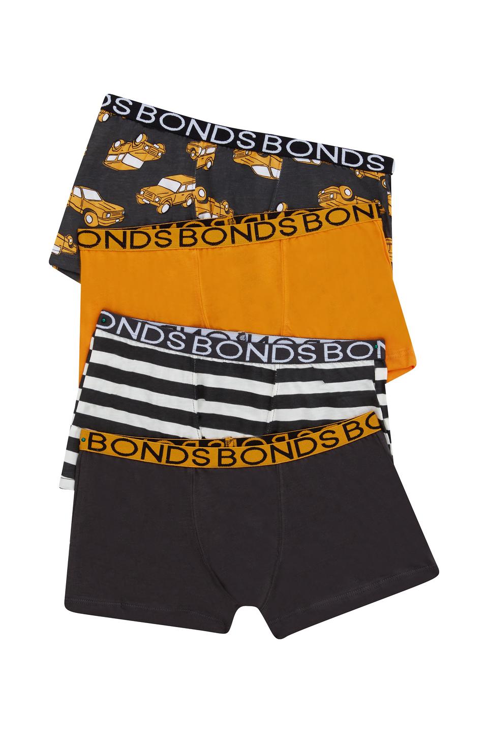 Boys Trunk 4 Pack