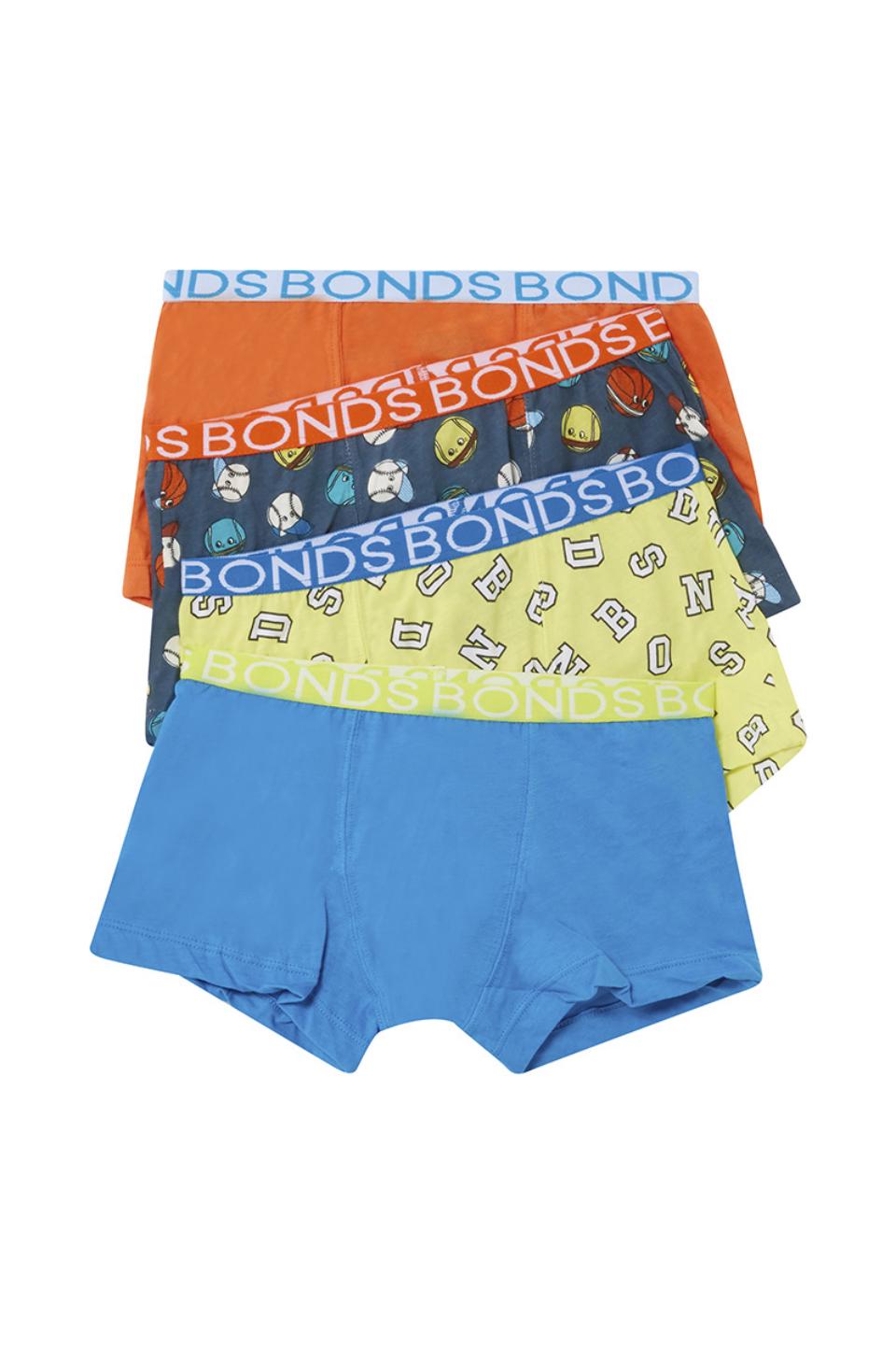 Boys Trunk 4 Pack