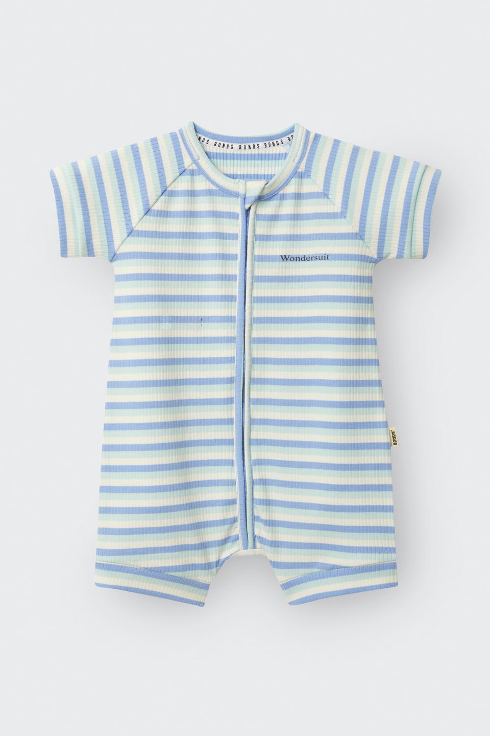 Wide Needle Rib Romper