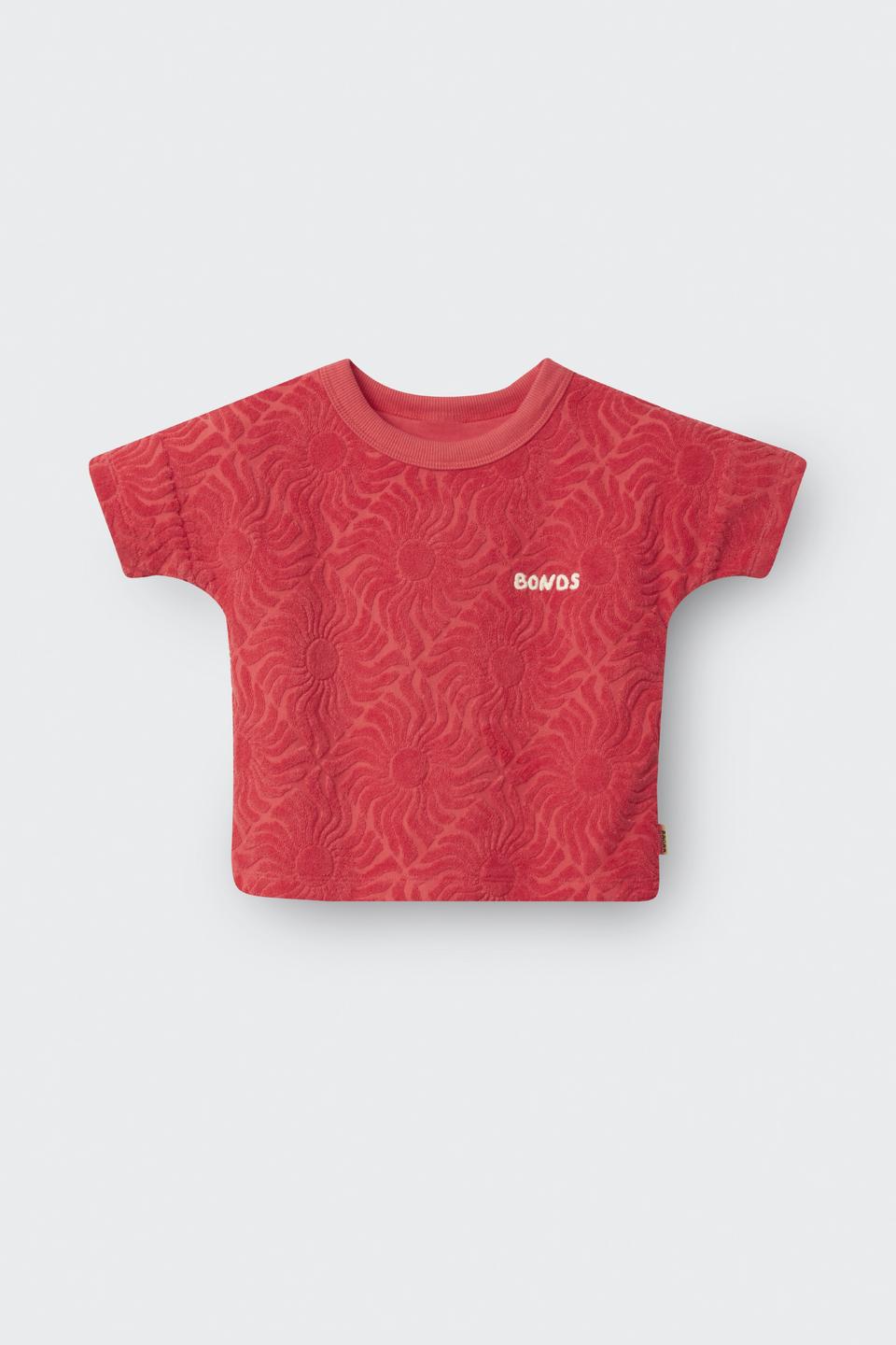 Jacquard Terry Towelling Tee