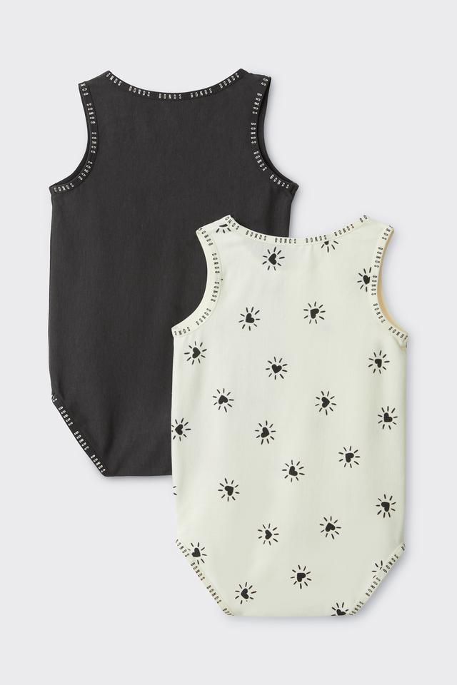 Wondergrow Print Singletsuit 2 Pack