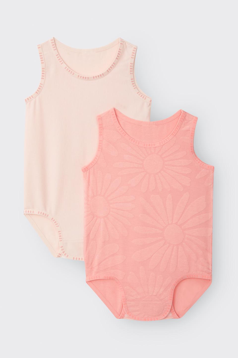 Wondergrow Textured Singletsuit 2 Pack