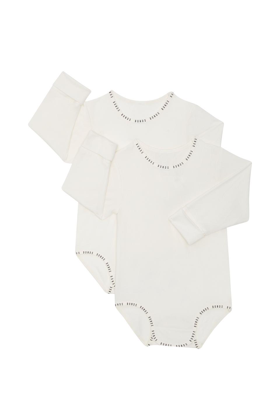 Wondergrow Long Sleeve Bodysuit 2 Pack