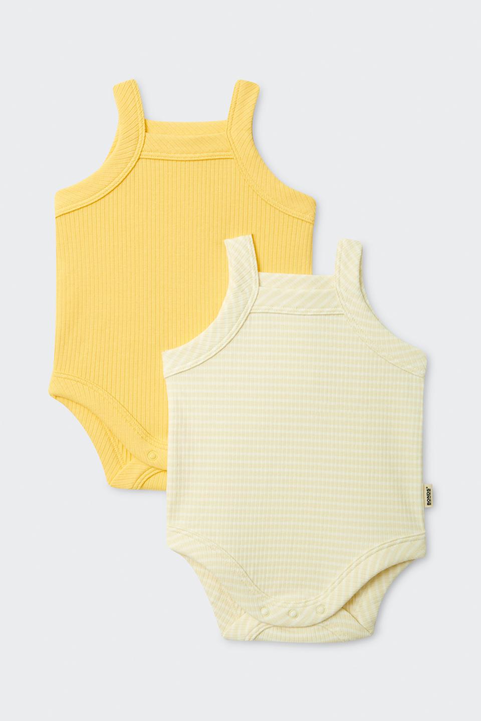 Newbies Rib Singlet Suit 2 Pack