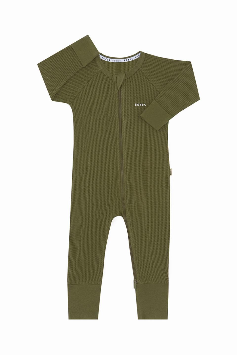Waffle Zip Wondersuit