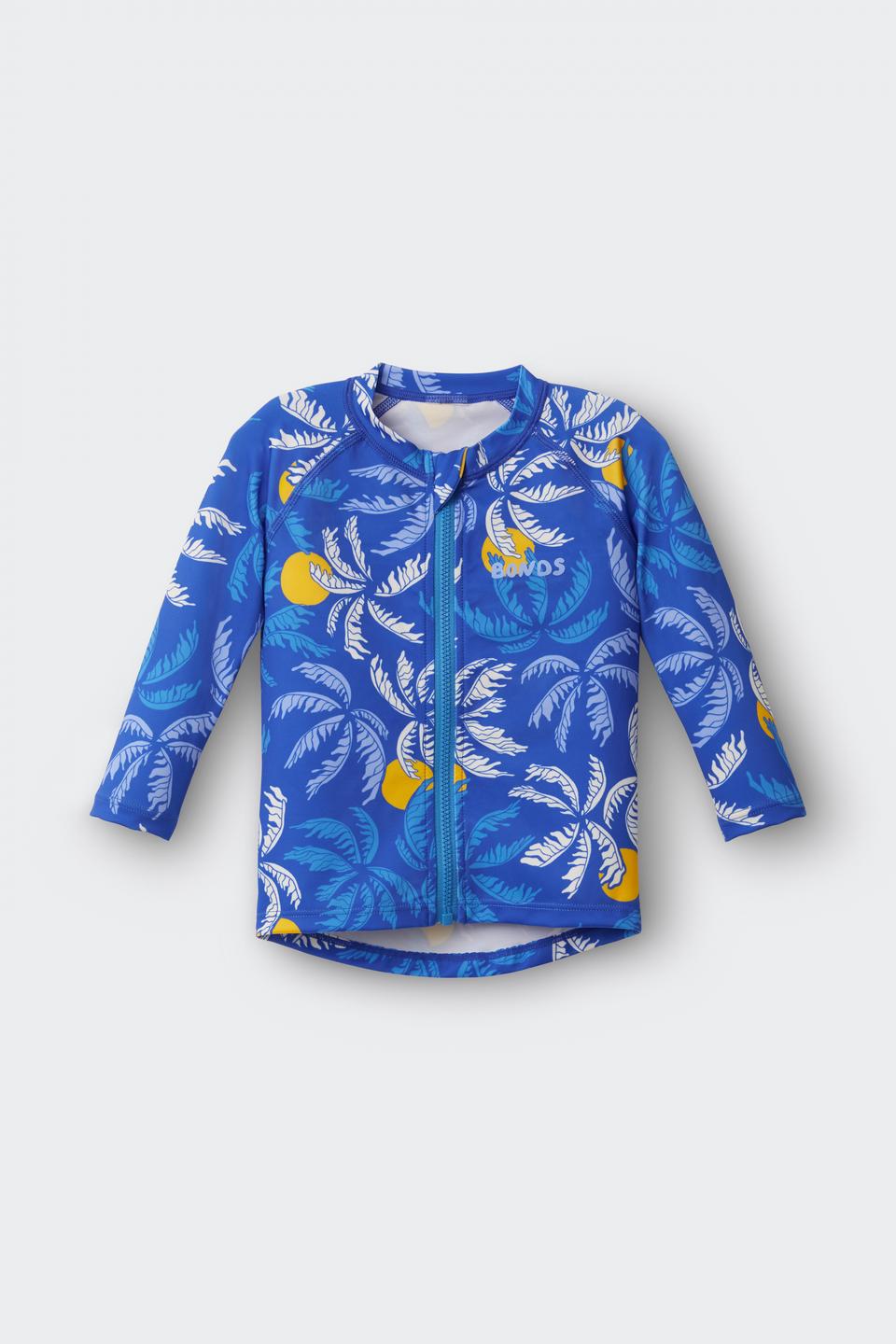 Swim Long Sleeve Zip Rashie