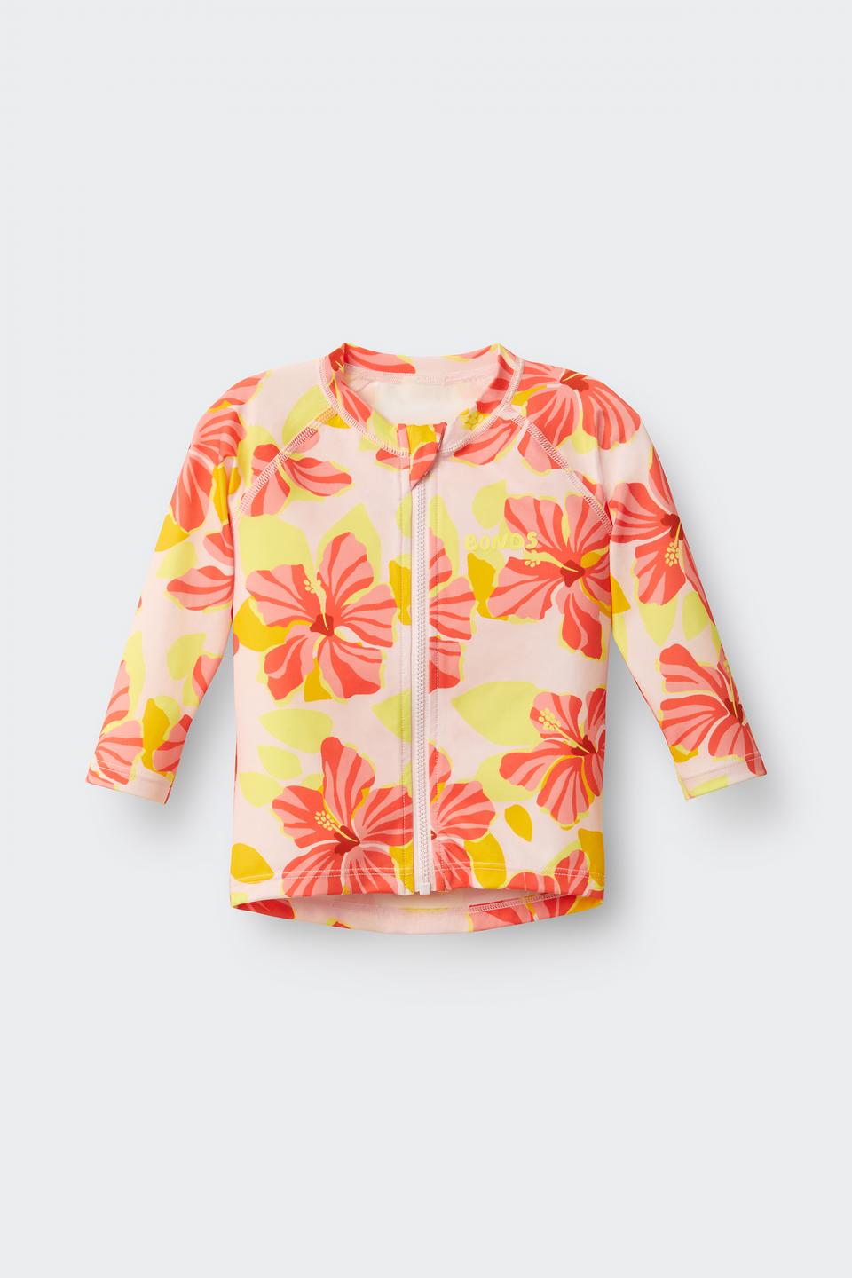 Swim Long Sleeve Zip Rashie