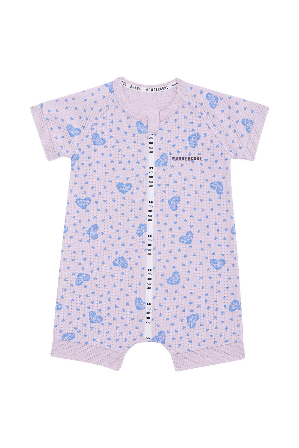 Wondercool Eyelet Zip Romper