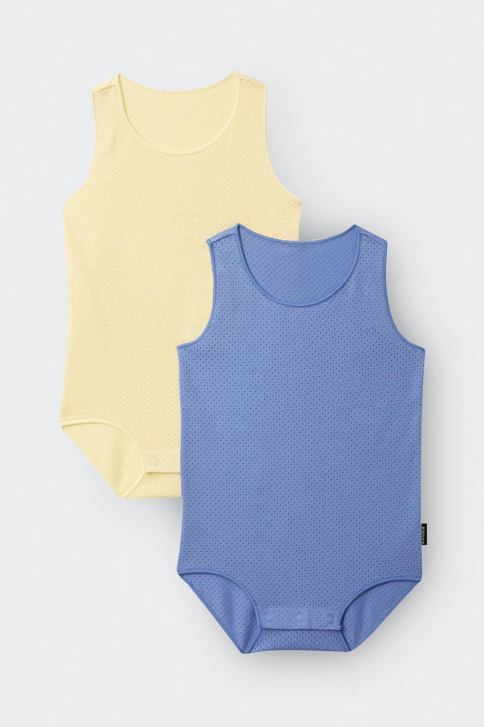 Wondercool Eyelet Singletsuit 2 Pack
