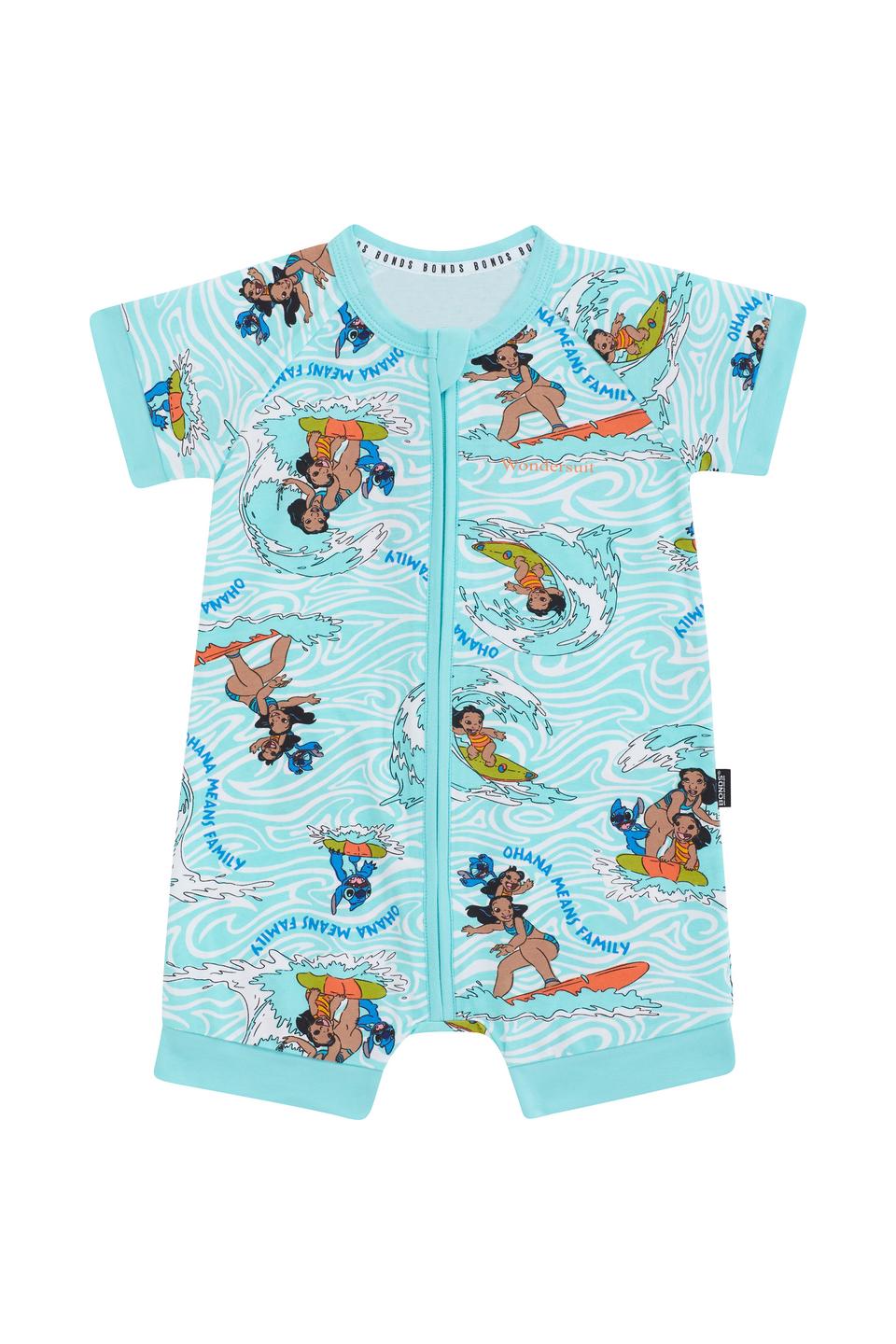 Disney's Lilo & Stitch Bonds Zip Wondersuit Romper