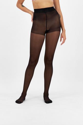 Comfy Tops Slimming Sheer Tights (Black)