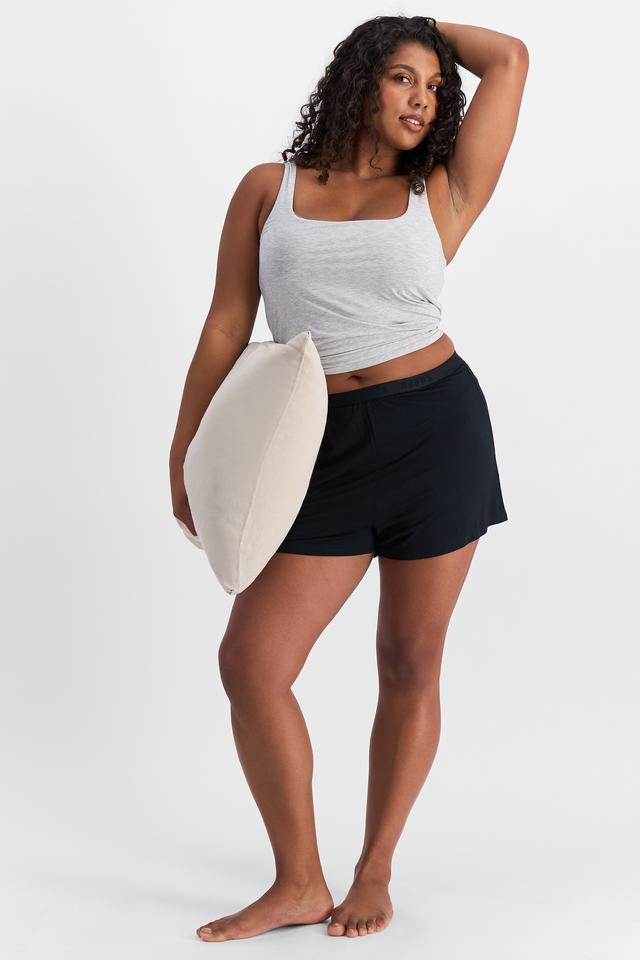 Camryn (She/Her) wears size S and is 106cm tall with 95cm chest and 74cm waist