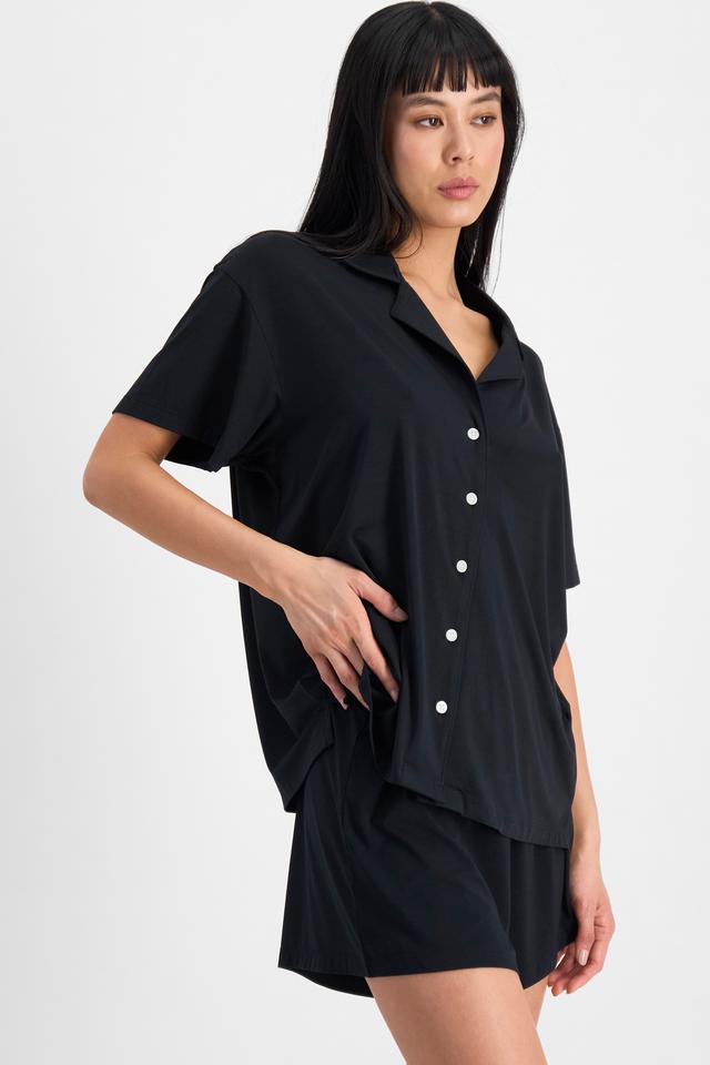 Nancy (She/Her) wears size S and is 170cm tall with 82cm chest and 64cm waist
